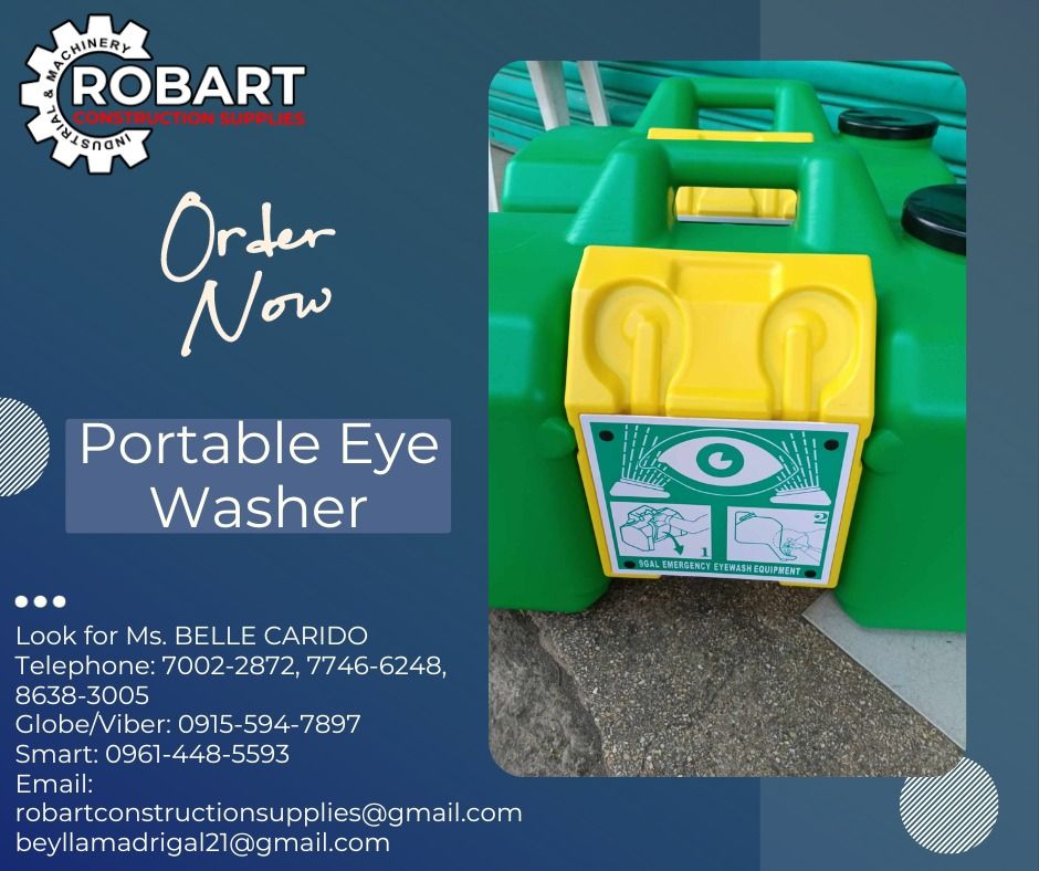 Portable Eye Washer, Commercial & Industrial, Construction Tools