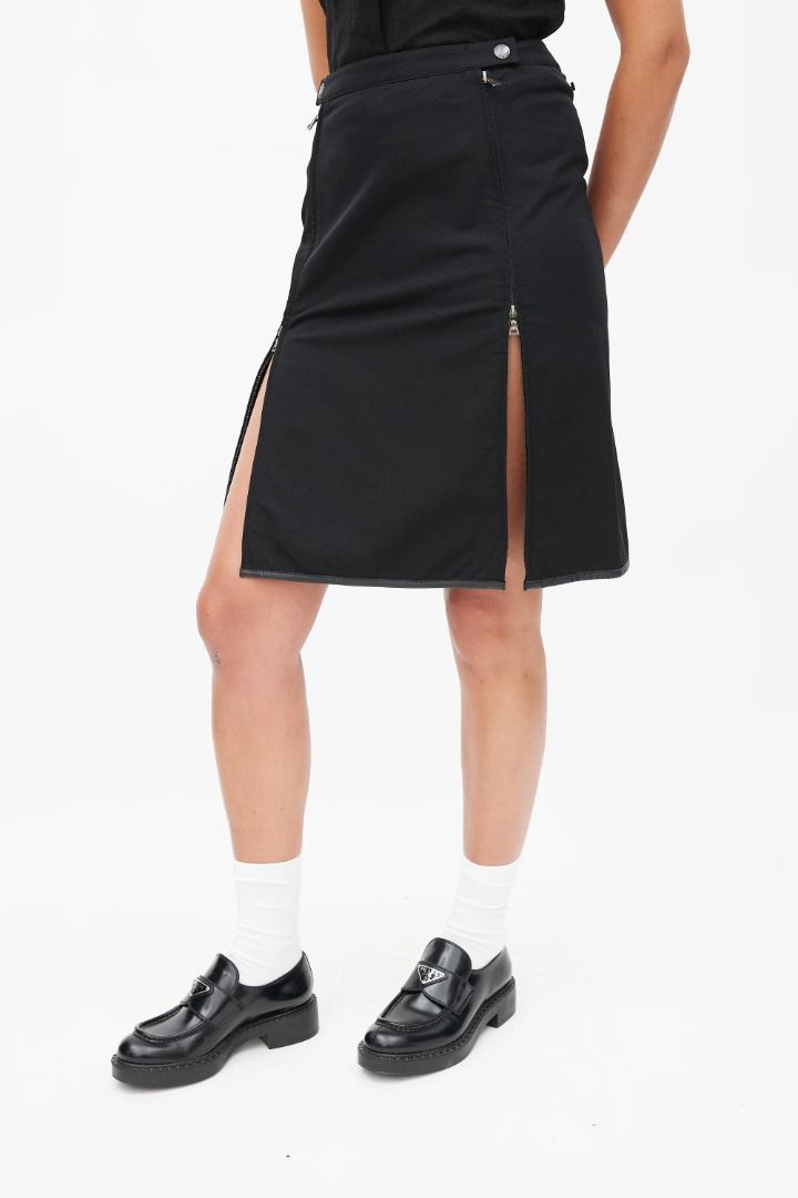Prada Sport - Double-Zip Skirt, Women 