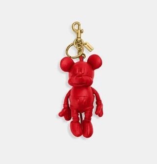 現貸> P58 Disney X Coach Mickey Mouse Collectible Bag Charm *sf or