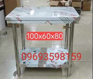Preparation table stainless 304