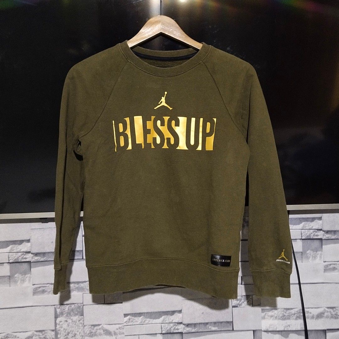 Jordan bless hotsell up sweatshirt