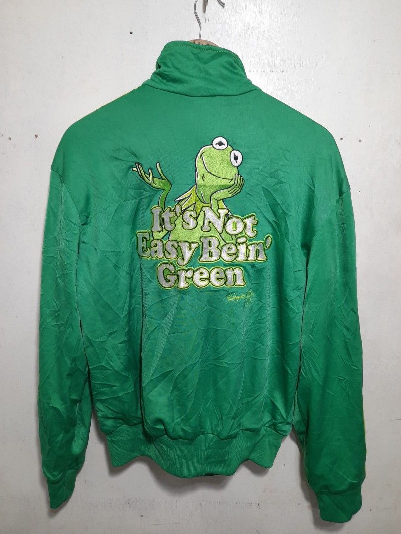 RARE ADIDAS ADICOLOR KERMIT TRACK JACKET
