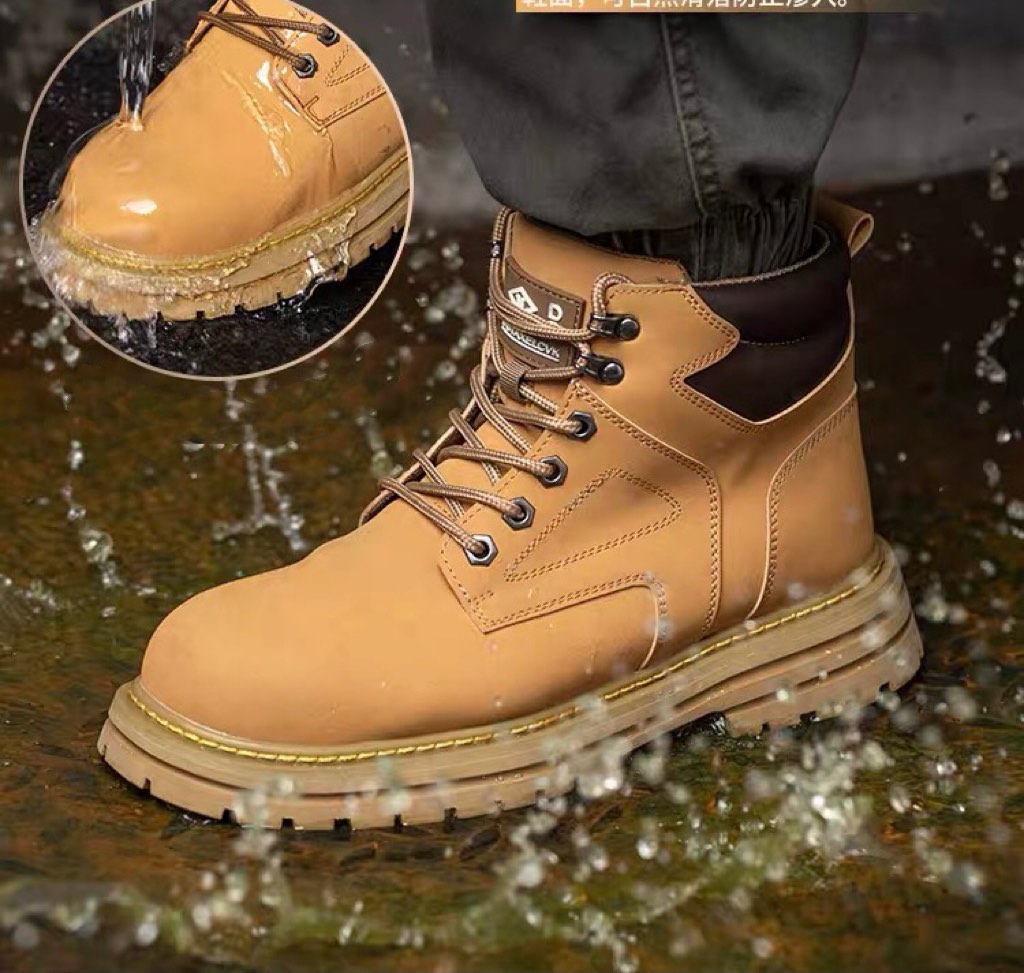 Mens top chainsaw boots