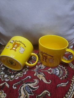 Rilakkuma mug/cup ceramic Lawson Japan 3x3.5inches 2 pcs available