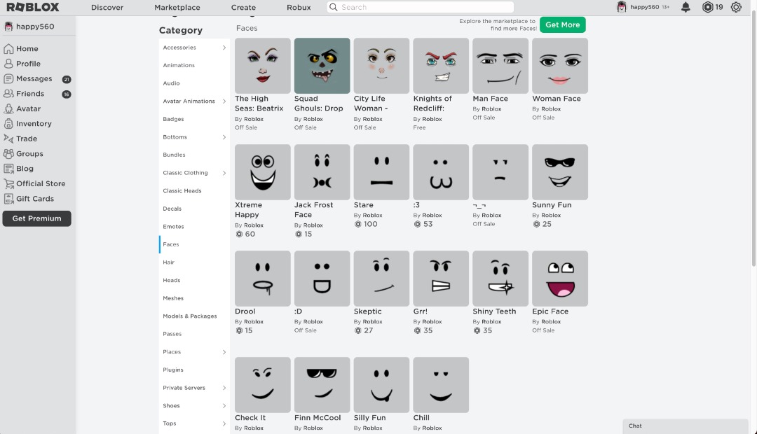 [S] 2010 Epic Face Roblox Account with 30k RAP , Video Gaming, Gaming