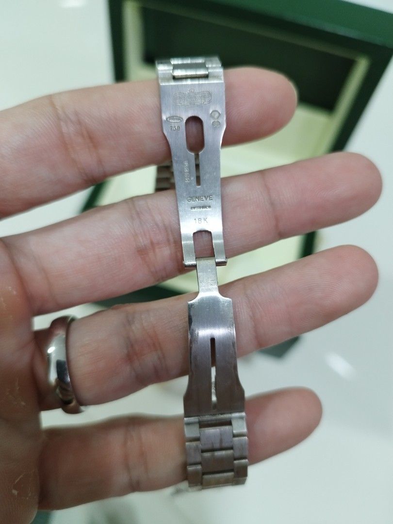 White gold hotsell president bracelet