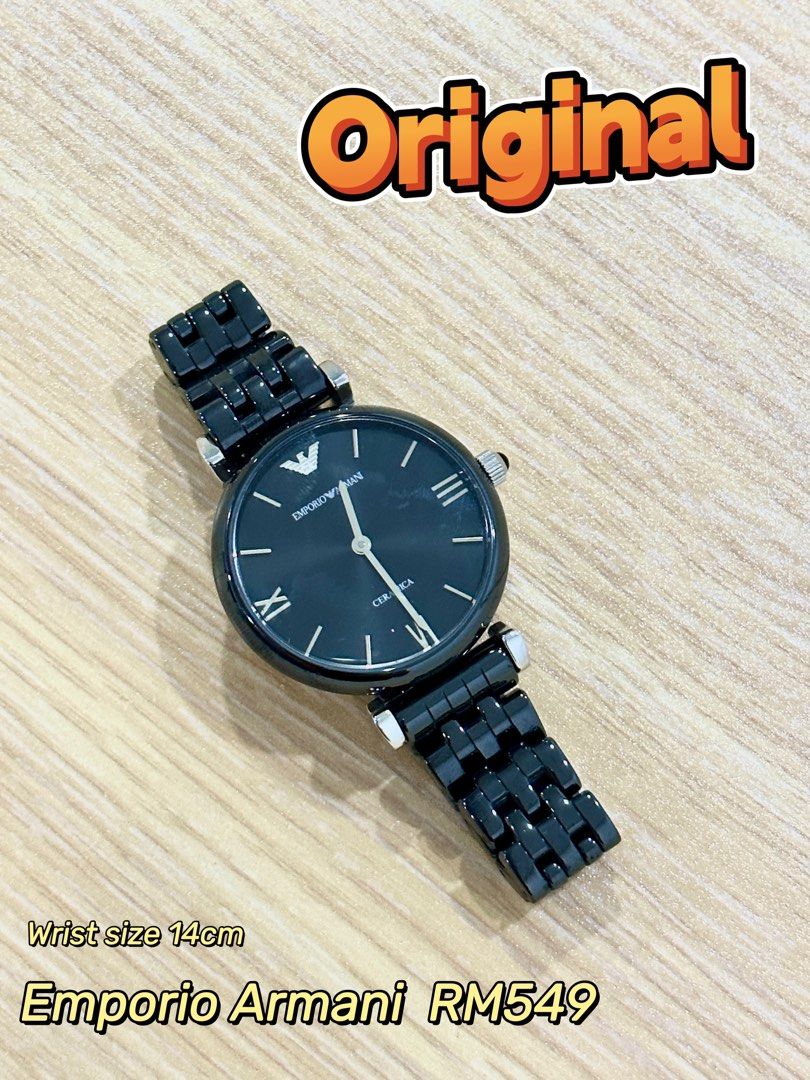 Second hand armani watch hotsell