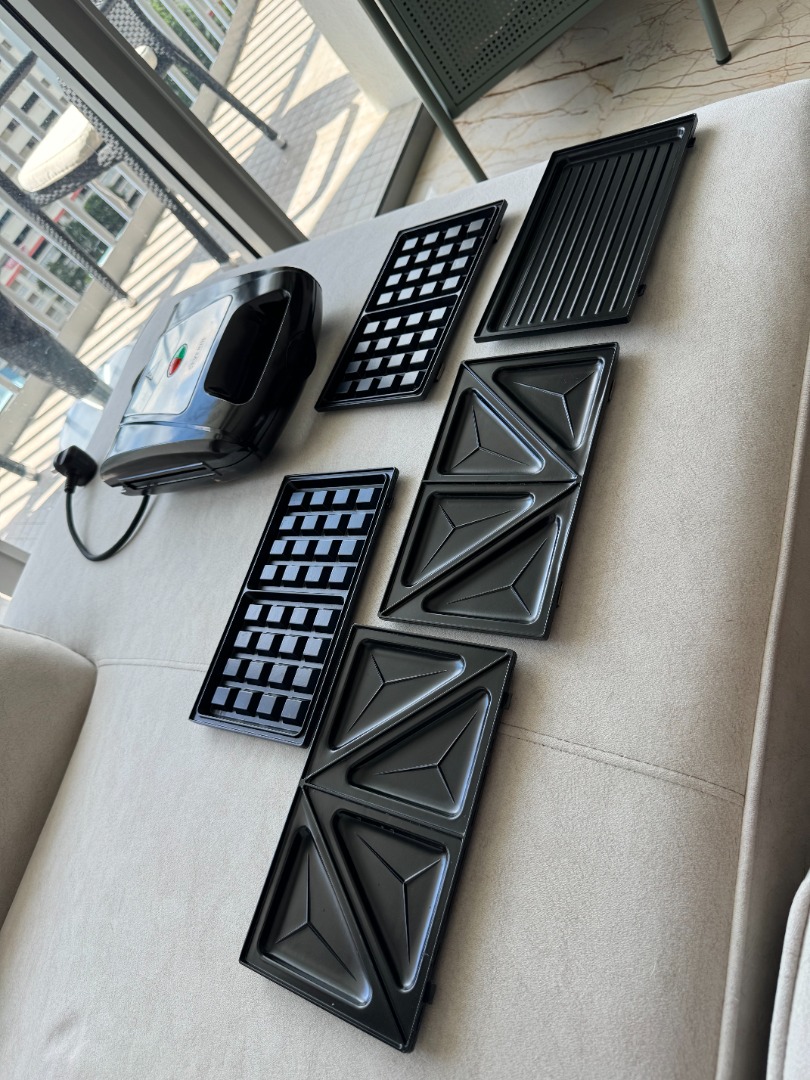 Tostapane Sandwich Severin 3 In 1 - Piastre Per Toast, Grill E Waffle - 1000W