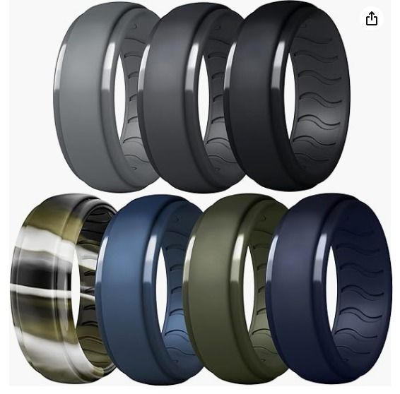 Where to buy mens silicone rings hot sale