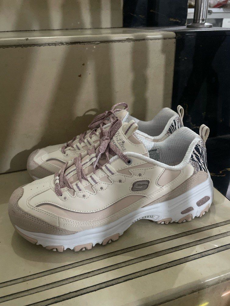Skechers d lite beige online