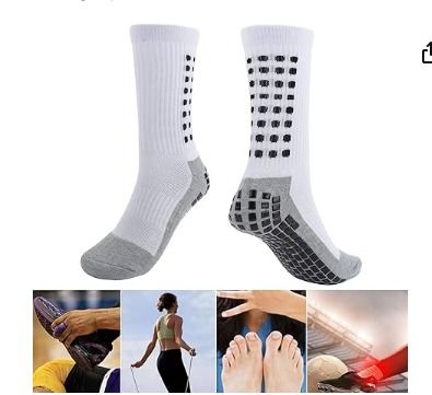 White non hotsell slip socks