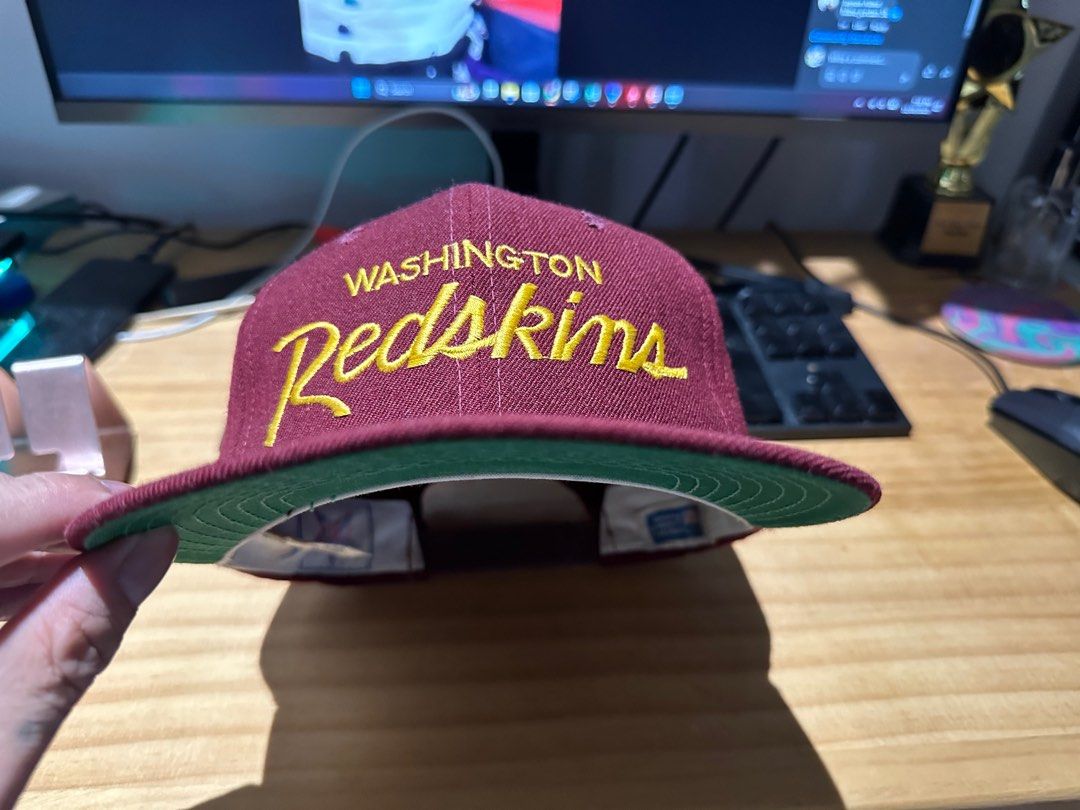 SS white tag RedSkins Sline Vintage hats Cap Wool Men s Fashion