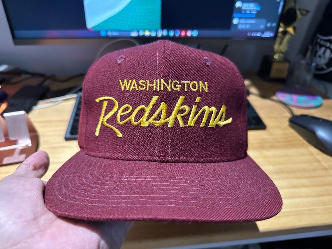 SS white tag RedSkins Sline Vintage hats Cap Wool Men s Fashion