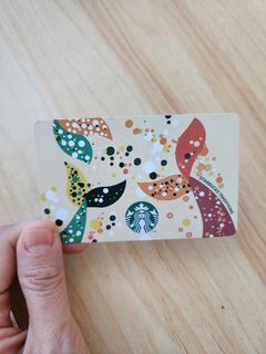 Starbucks Traditions 2024 Completed Sticker Card