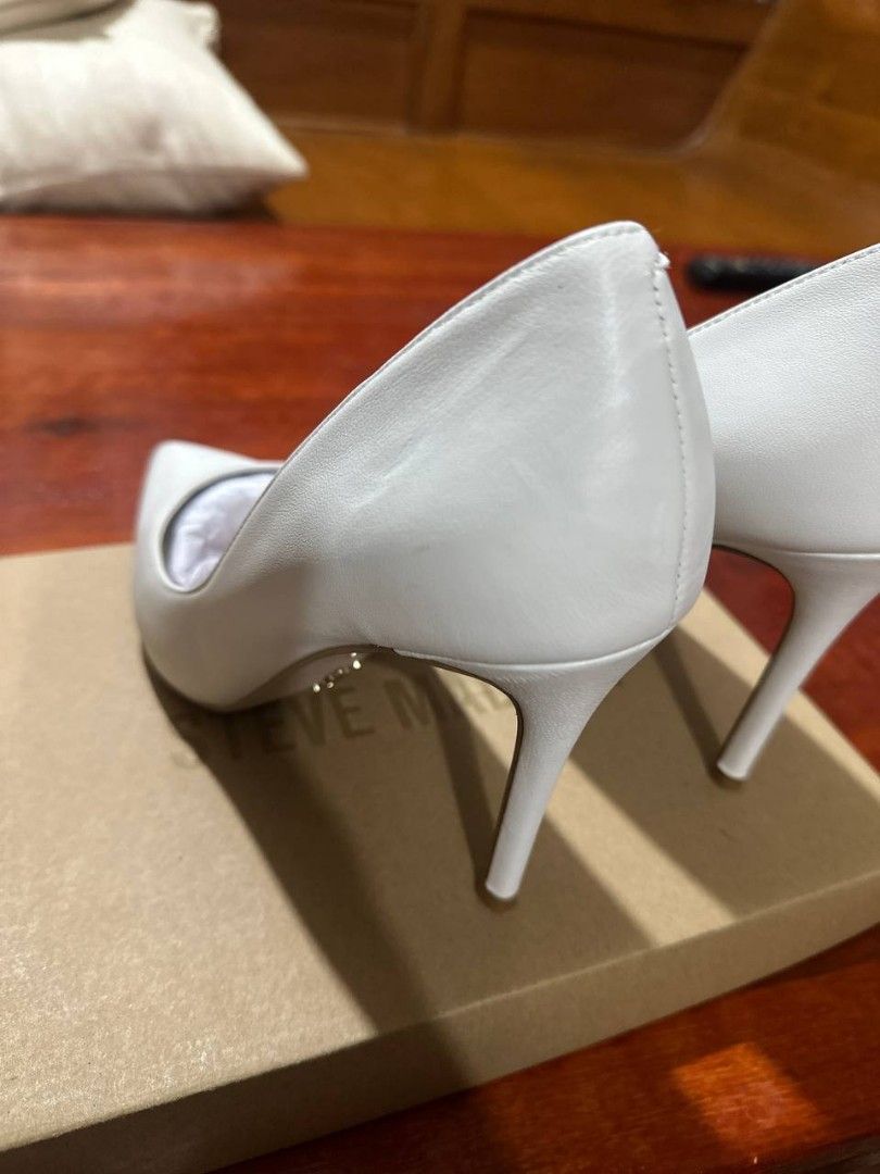 White steve cheap madden pumps