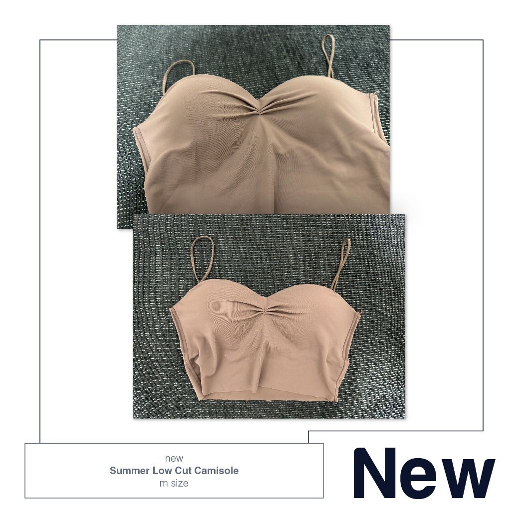 Brand New sealed 2 Packs UNIQLO Airism Camisole ALL RM59 only, Women's  Fashion, Tops, Other Tops on Carousell
