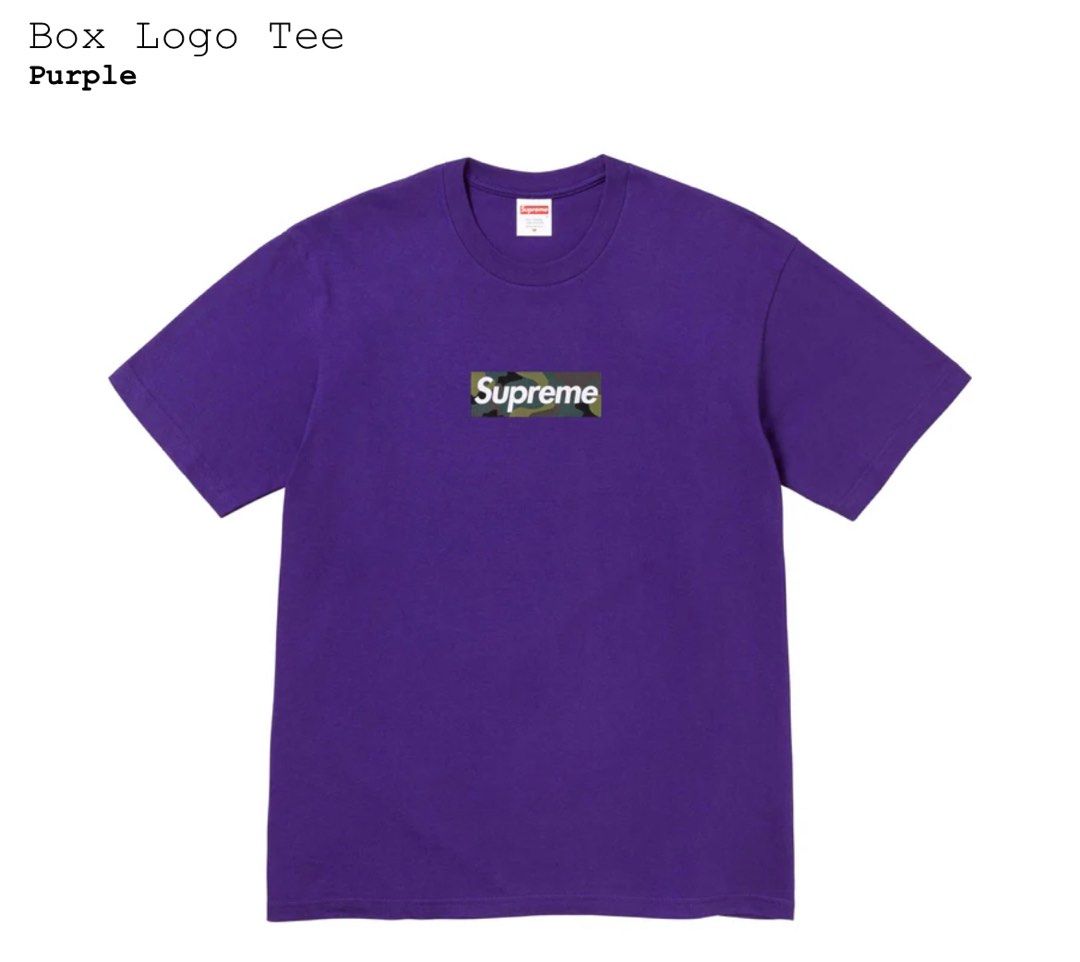 Supreme Box Logo Tee (size M), 女裝, 上衣, T-shirt - Carousell