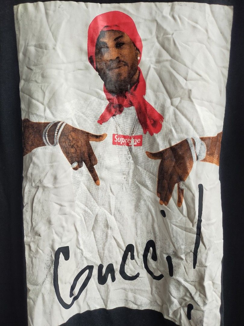 Supreme gucci mane tee new arrivals