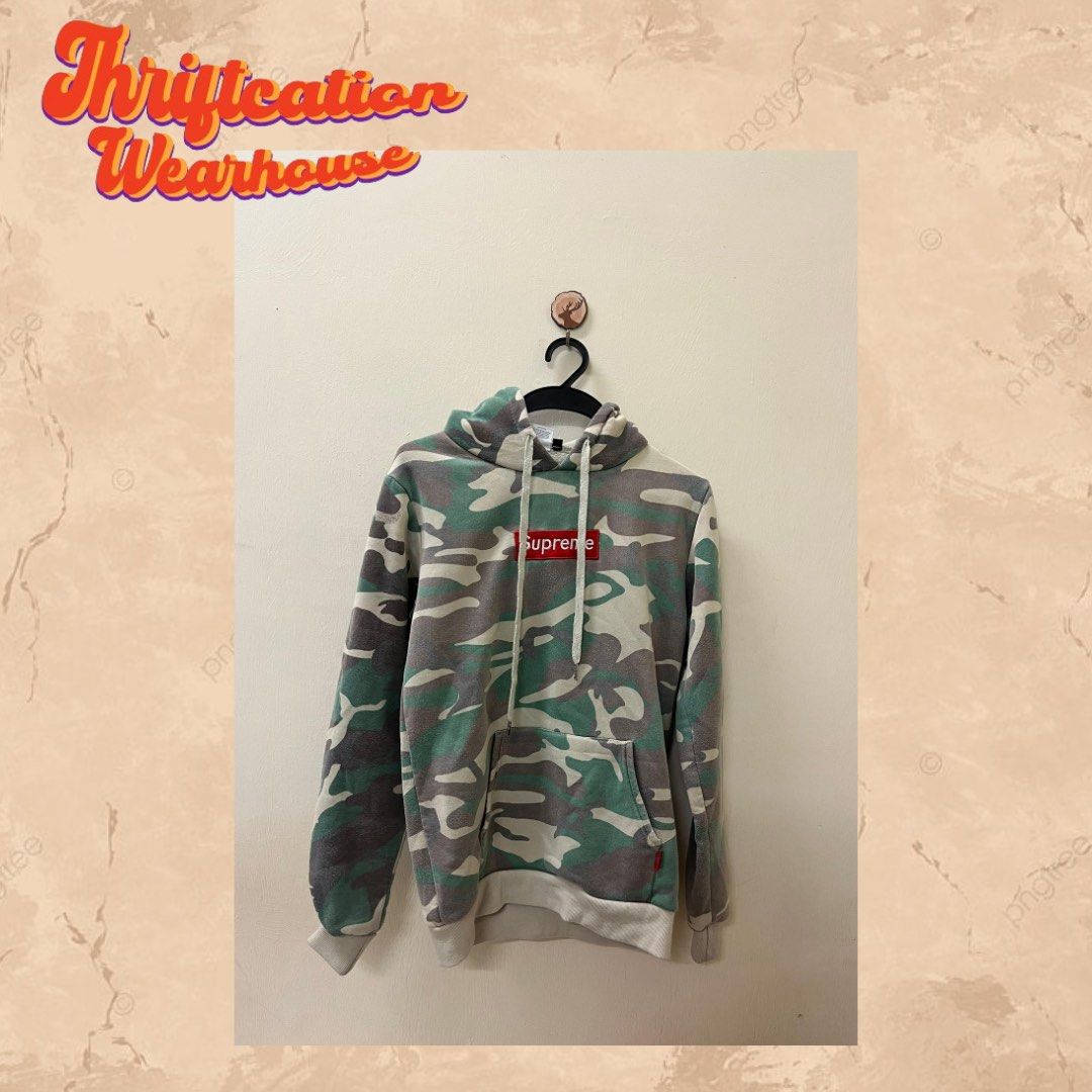 Supreme hoodie Men s Fashion Tops Sets Hoodies on Carousell