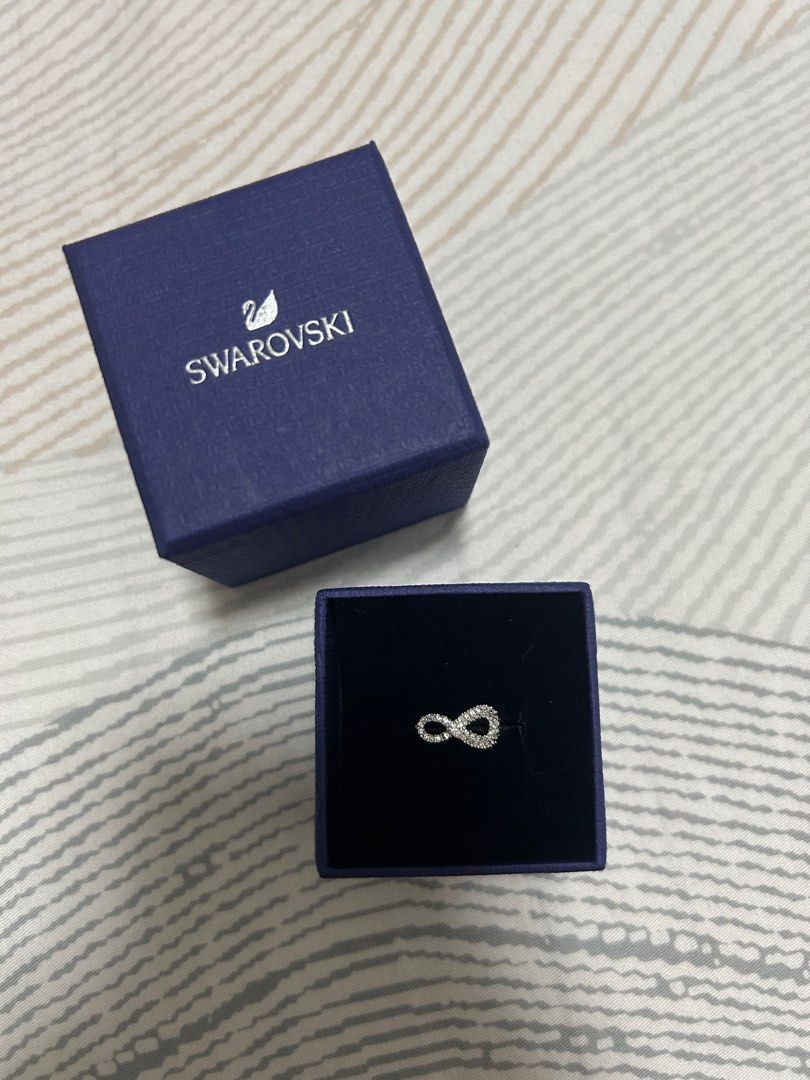 Swarovski infinity ring Women s Fashion Jewelry Organisers