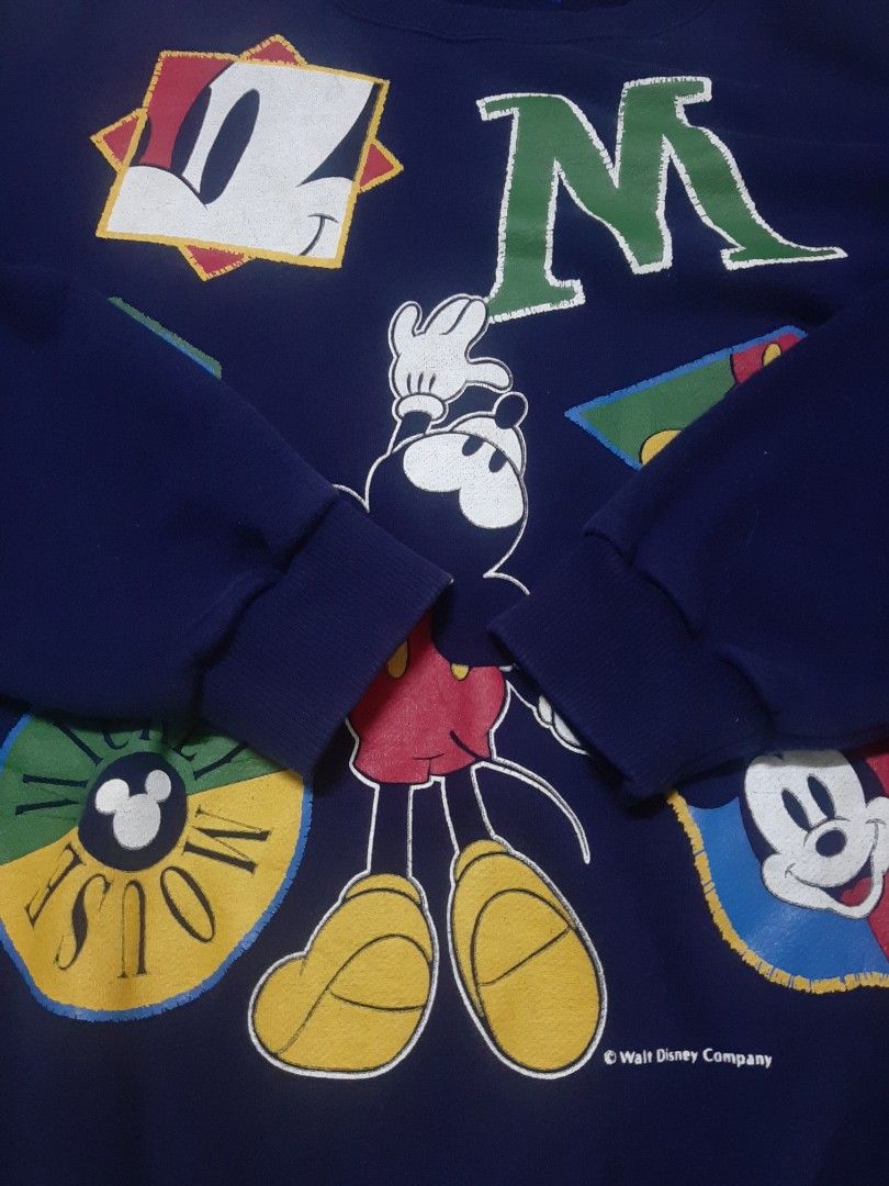 Retro mickey discount mouse sweatshirt