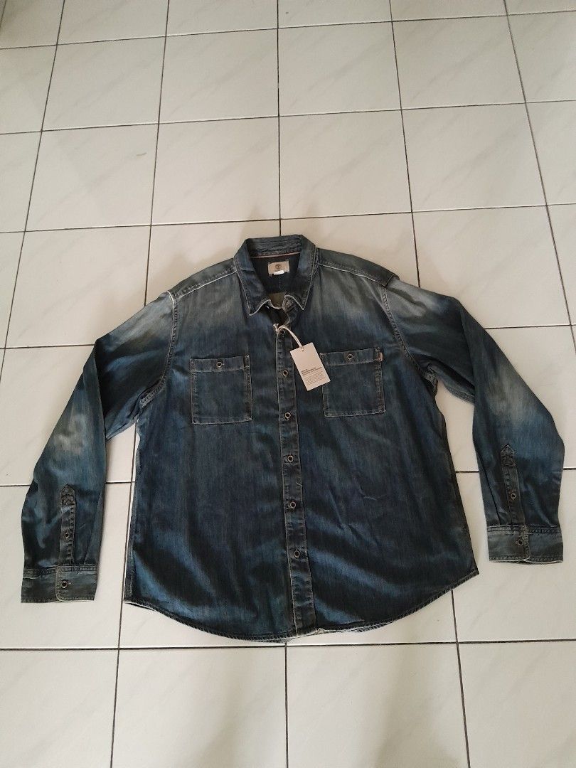 Timberland Jeans Jacket, Men's Fashion, Coats, Jackets and Outerwear on