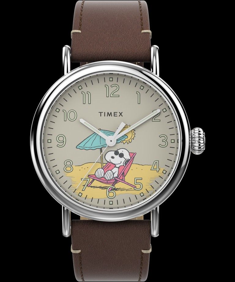 Timex Standard x Peanuts Featuring Snoopy at the Beach TW2V61200 Men s Fashion Watches Accessories Watches on Carousell