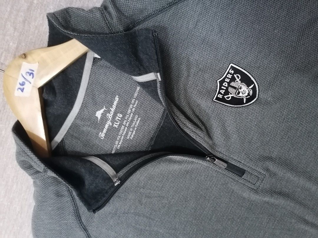 Tommy bahama Raiders half zipper