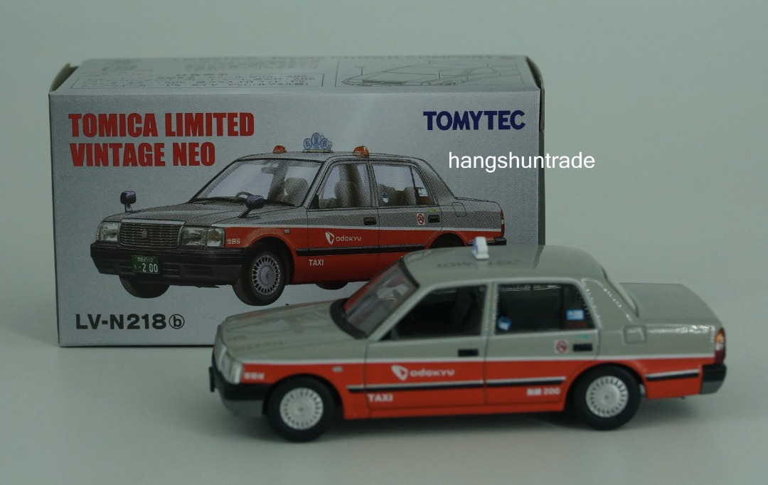Tomica Limited Vintage 1/64 Toyota Crown Comfort Taxi Odakyu - Giappone, Edizione Limitata, Pressofusa