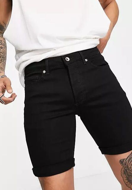 Topman hotsell jean shorts