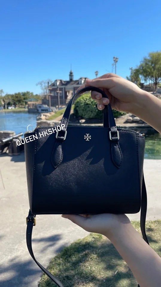 Tory burch emerson sales mini top zip