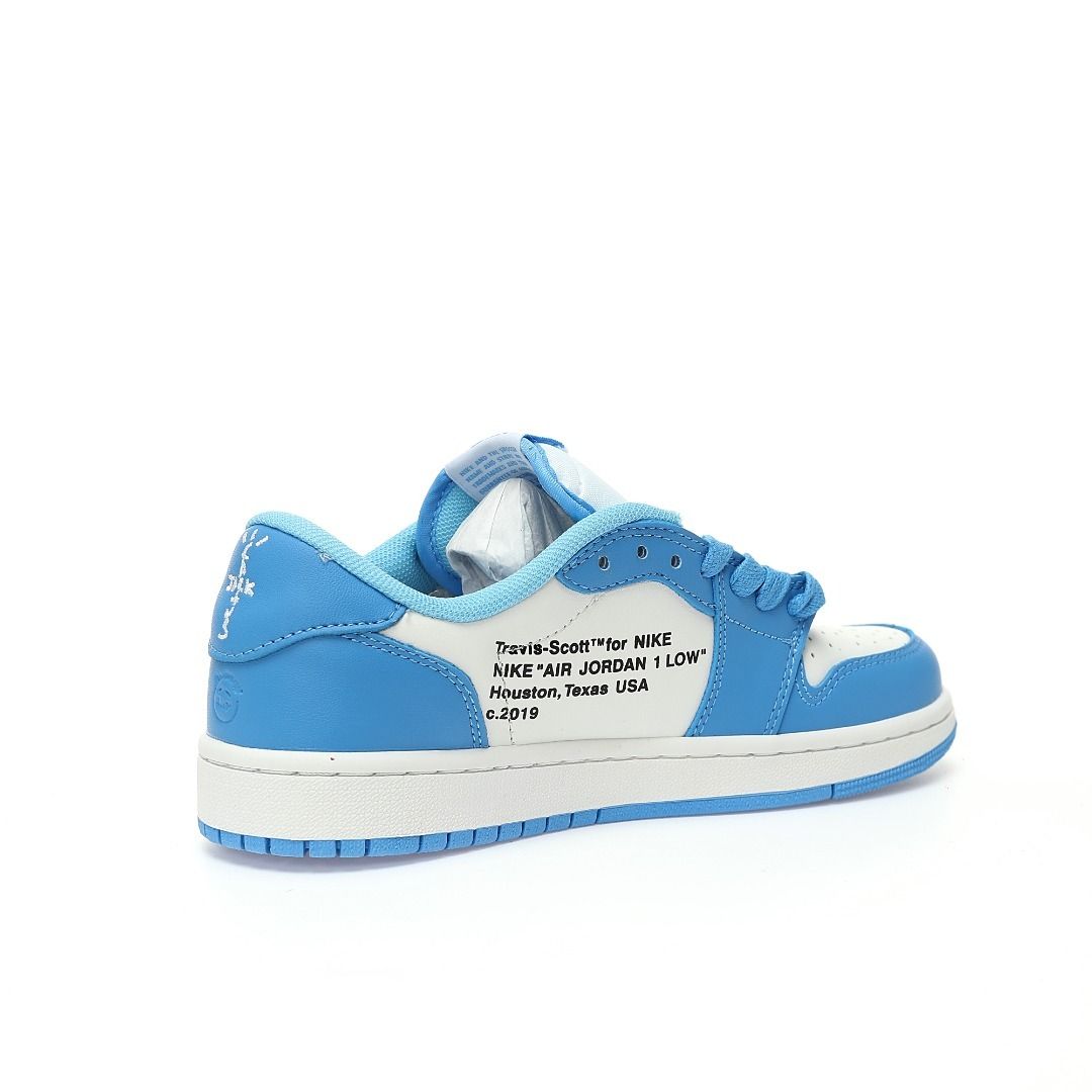 Travis Scott x Off White x Nike Air Jordan 1 Low OG SP University Blue