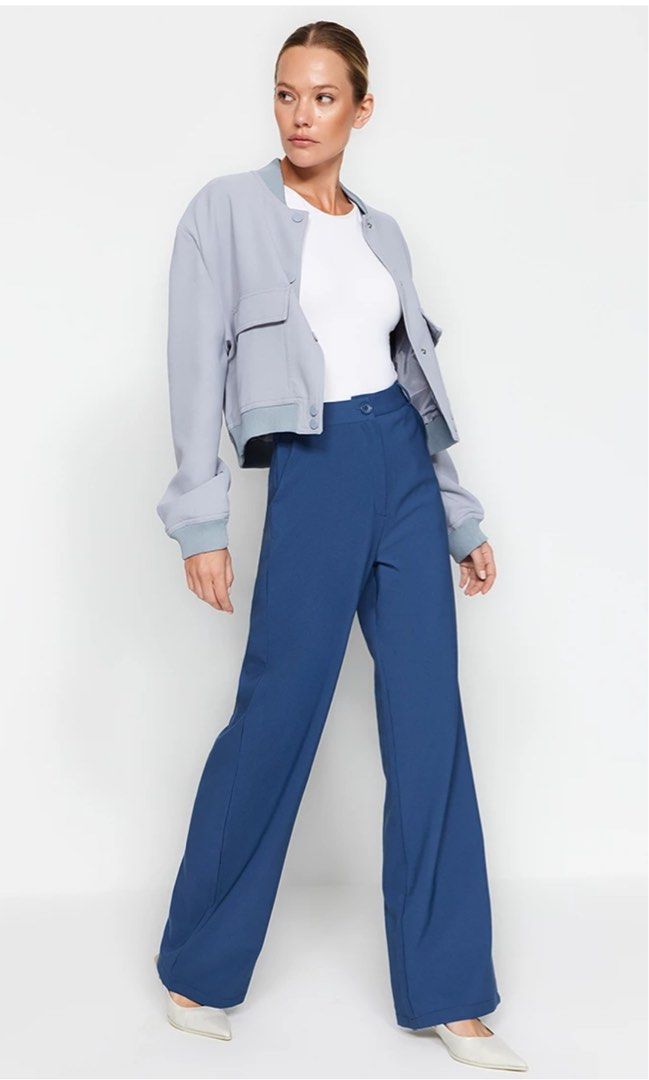 Trendyol High Waist Trousers (Category: Other Bottoms) located in Pasig City. Submitted by hanpum (Listing ID 1272726355, Image 2). Description: Brand new. Just tried on. Doesn’t fit me well. Unable to return. Size EU 38 - fits 27-29 waist Current price on Zalora even with sale is over ₱1k.