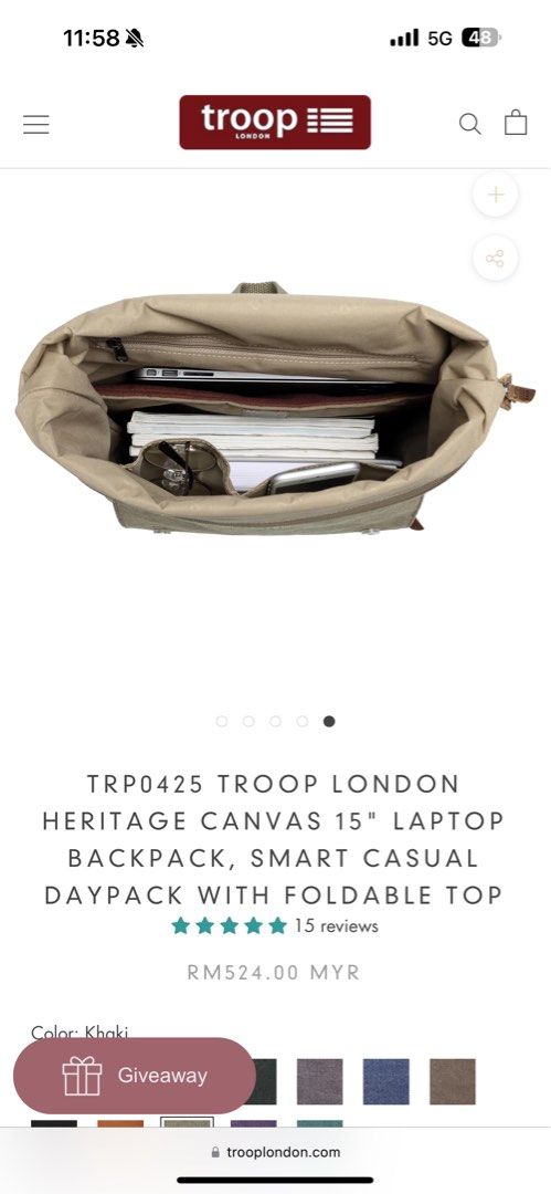Troop london laptop discount bag