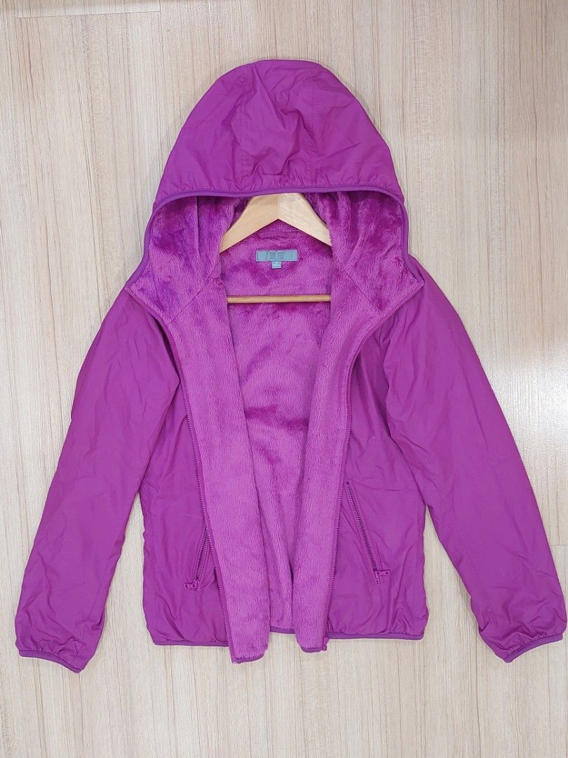 Purple hot sale windbreaker womens