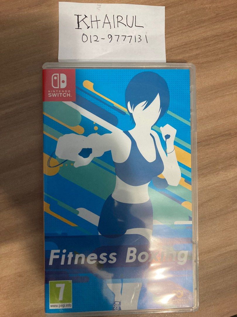 Fitness boxing switch used new arrivals