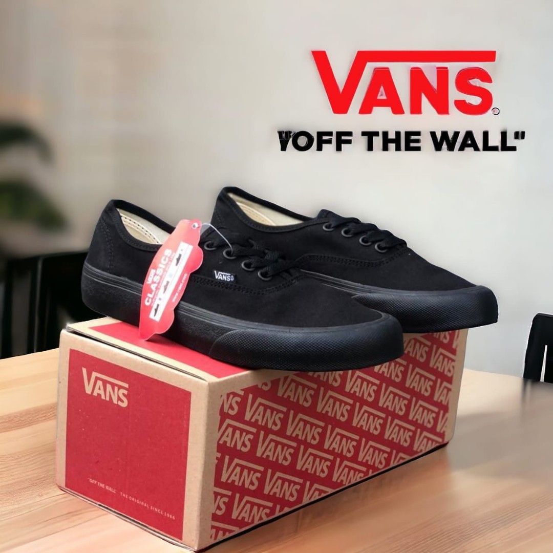 Vans authentic black gum ifc hot sale