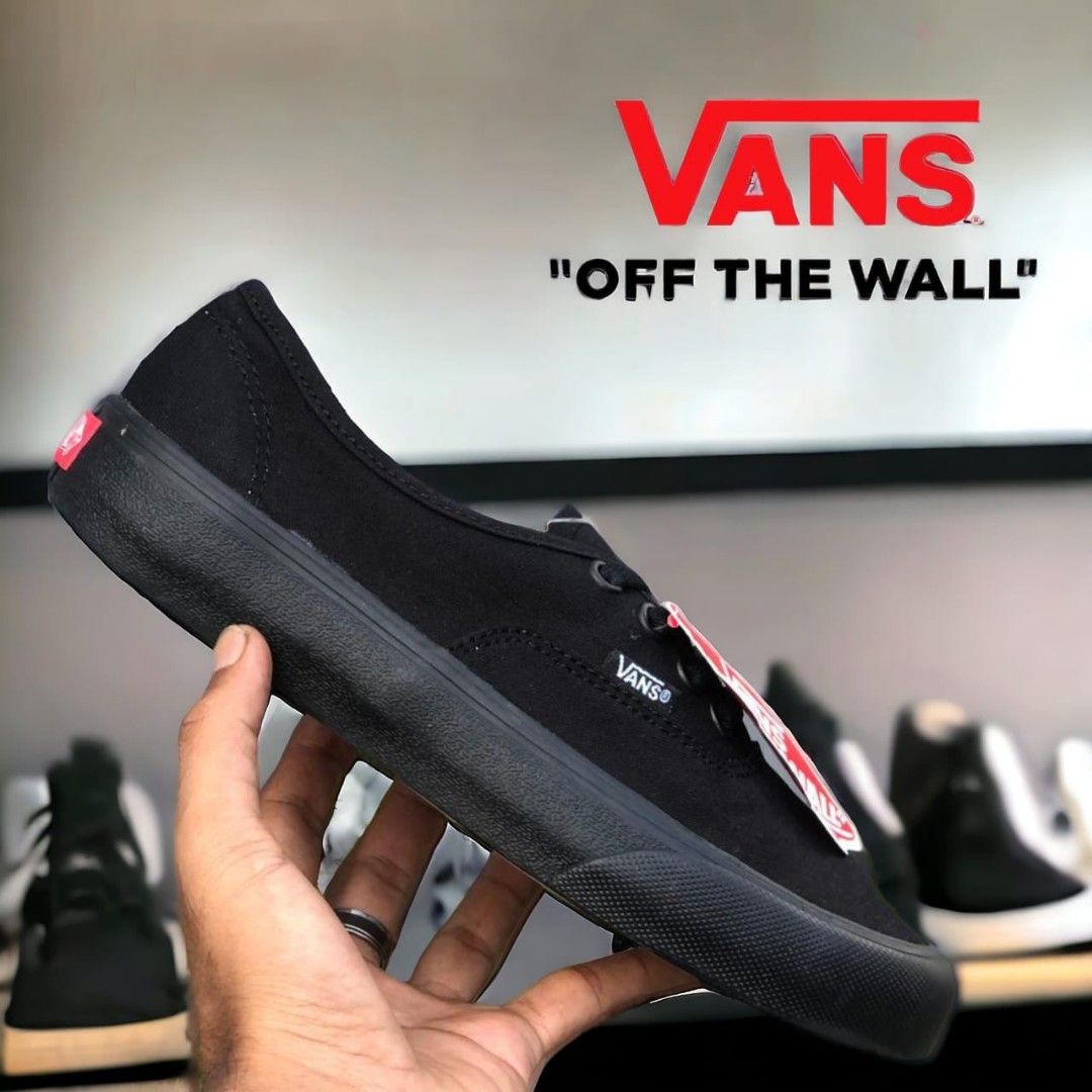 Vans Autentic Full Black BNIB Wafle IFC