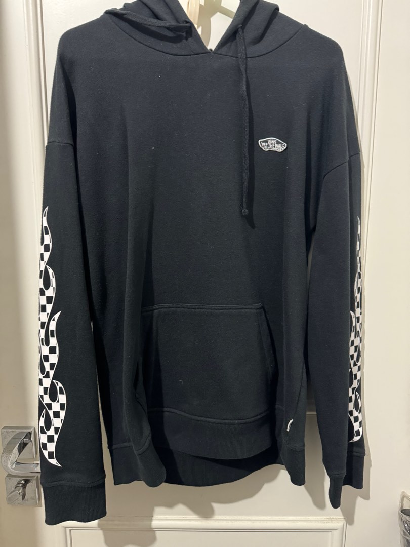 Vans checker flame hoodie store