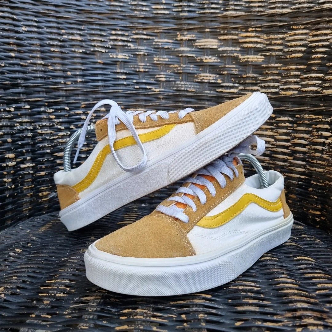 Vans Style 36 amberglow marigold Fesyen Pria Sepatu Sneakers