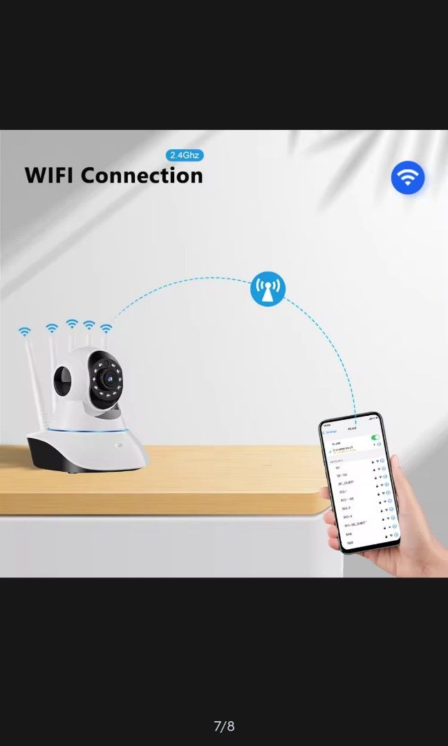 Vi 365 CCTV Camera, Furniture & Home Living, Security & Locks, Security ...