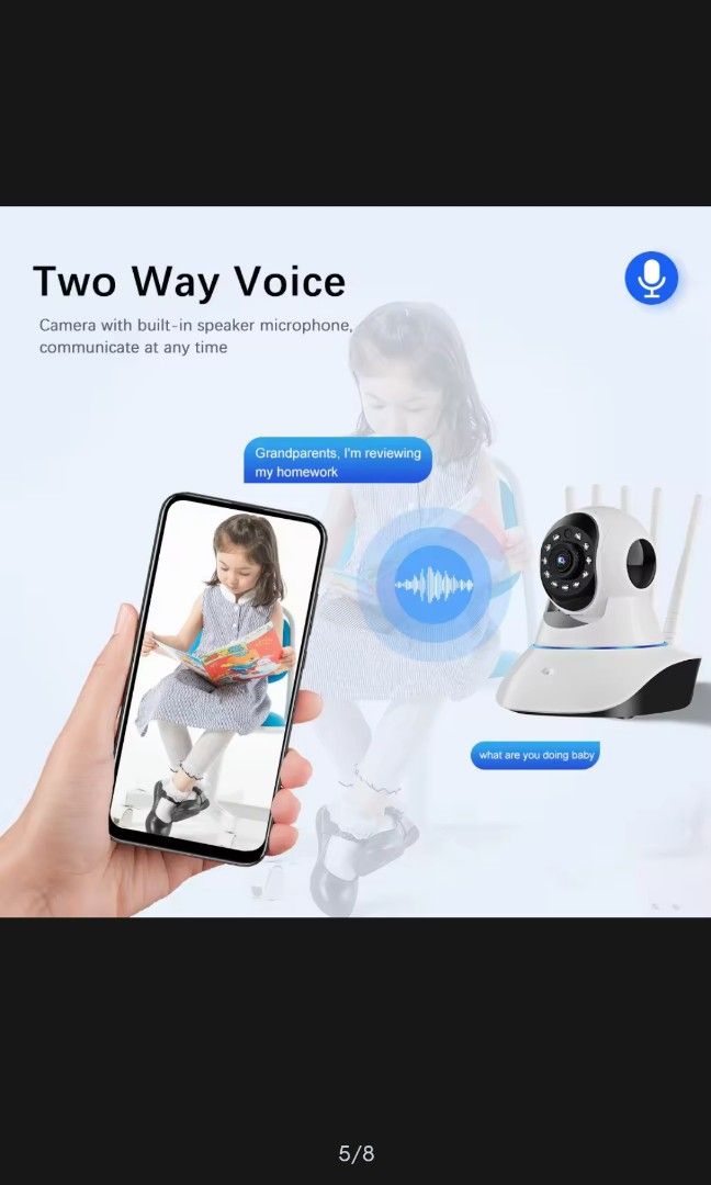 Vi 365 CCTV Camera, Furniture & Home Living, Security & Locks, Security ...