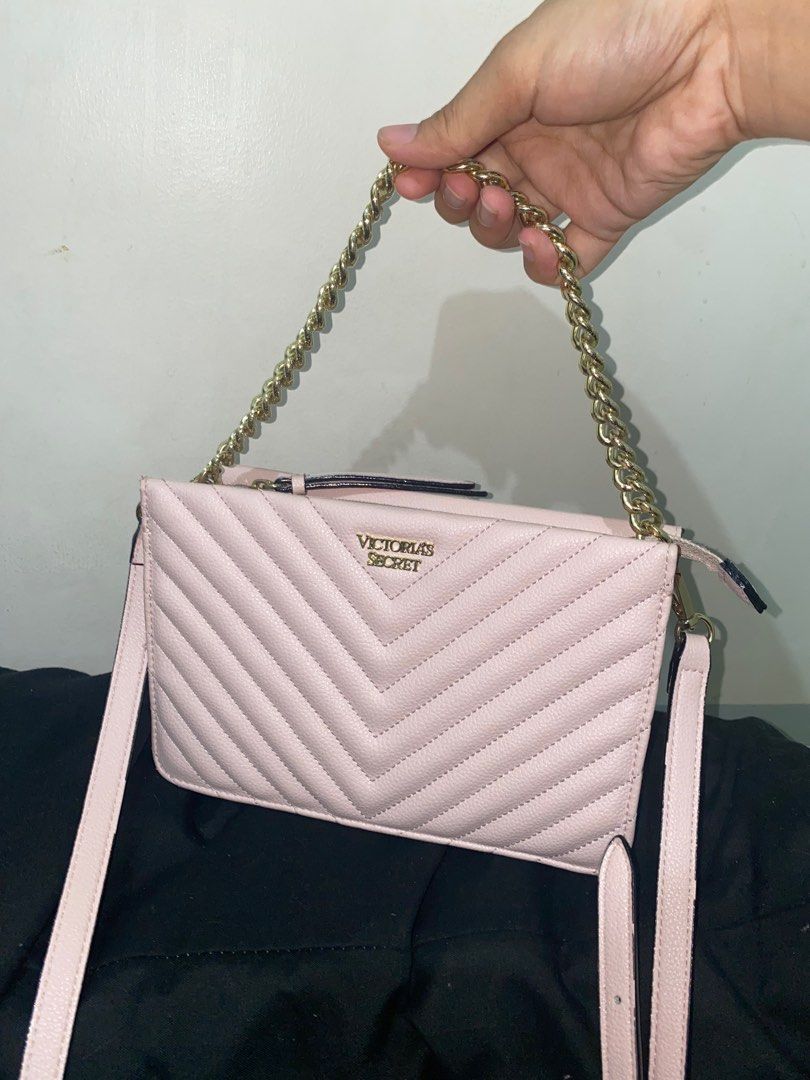 Victoria secret shop crossbody bag pink