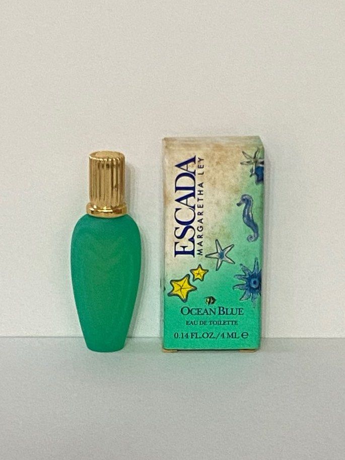Vintage Escada Magnetic Beat Margaretha Ley Ocean Blue Un Ete En