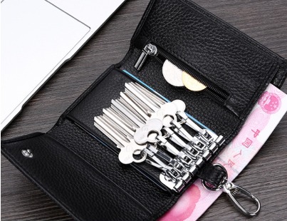 Mens leather hotsell key pouch