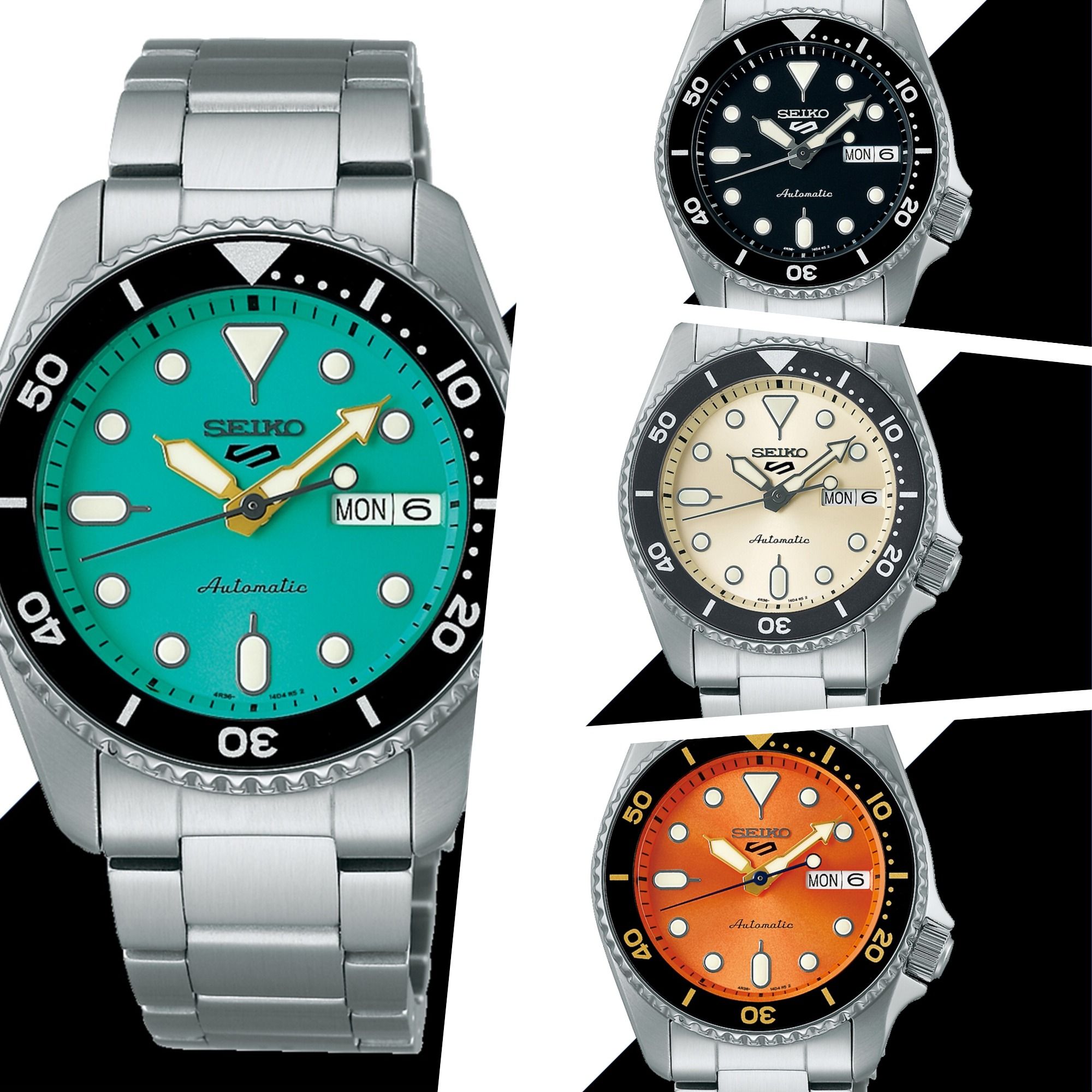 Casual automatic clearance watch