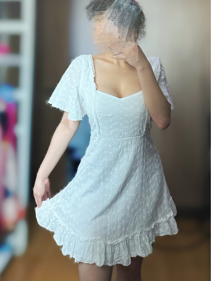 White a line cocktail clearance dress