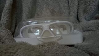White Swimming Goggles