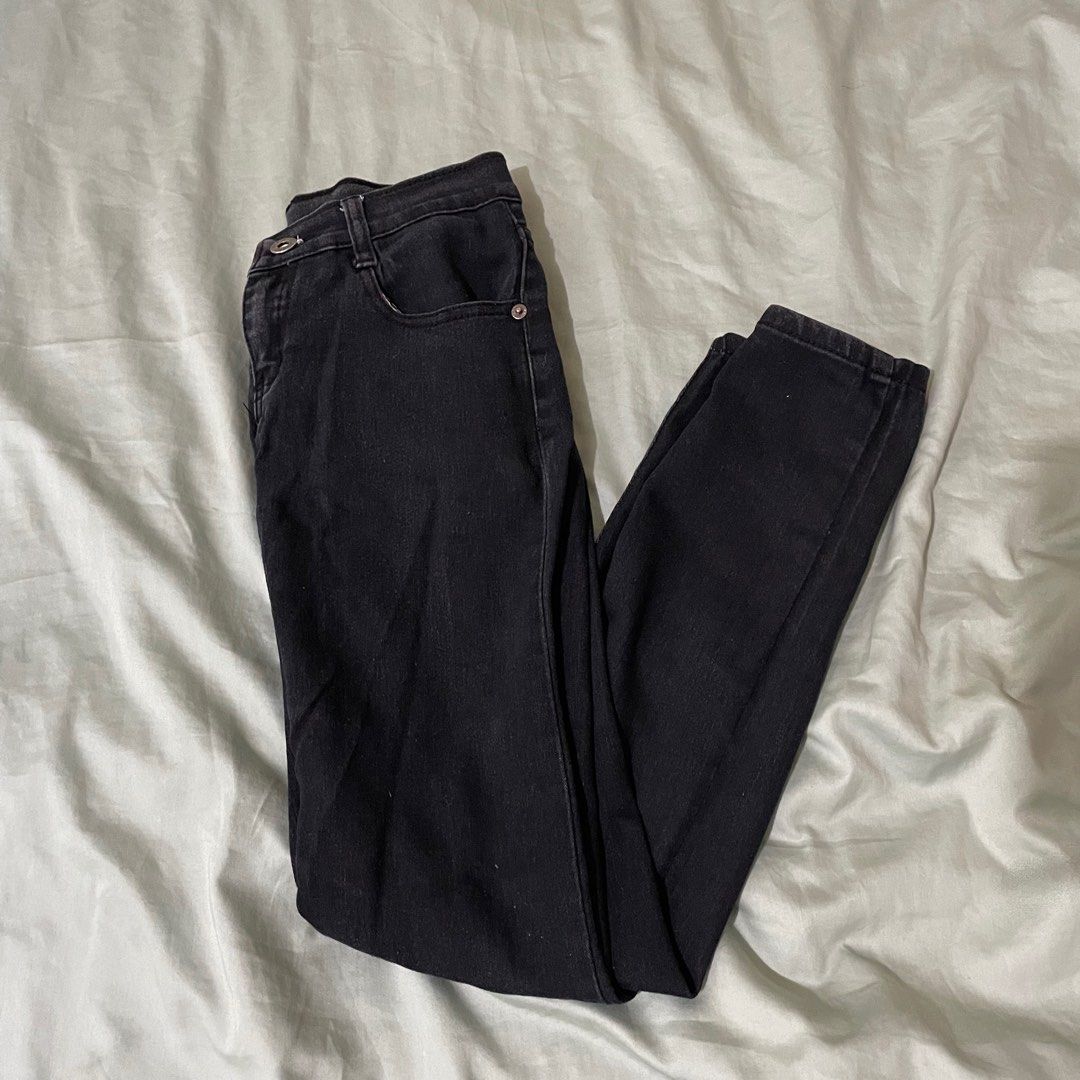 Black jeans online size 22