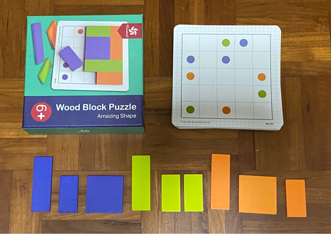 Wood block puzzle